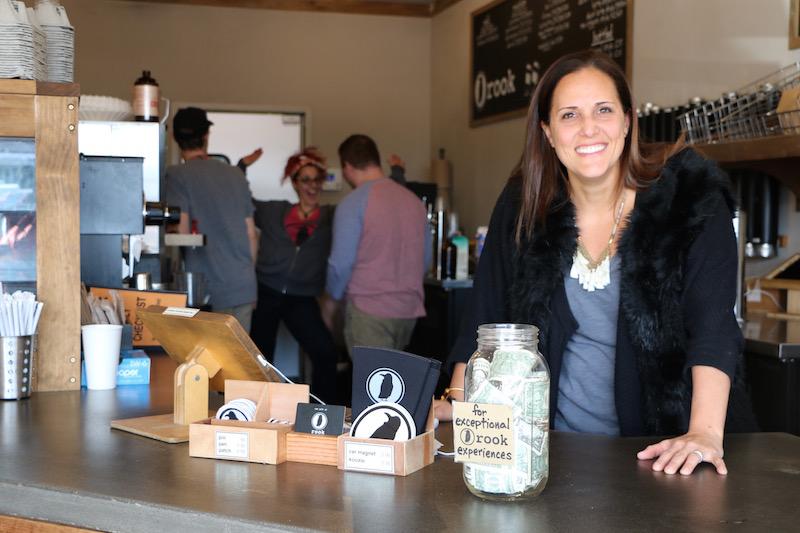 Holly Migliaccio opened Rook Coffee in 2010 with her childhood friend, Shawn Kingsley.