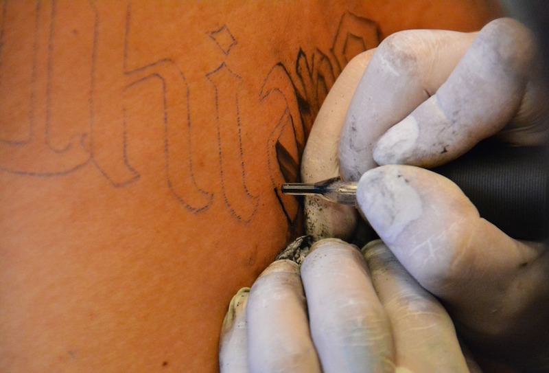 A New Jersey state certification for tattoo artist requires a minimum of 2,000 hours of tattoo apprenticeship. 