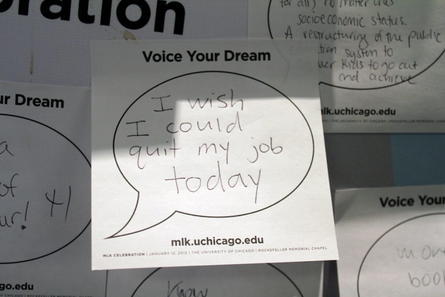 Students find reasons to quit their jobs