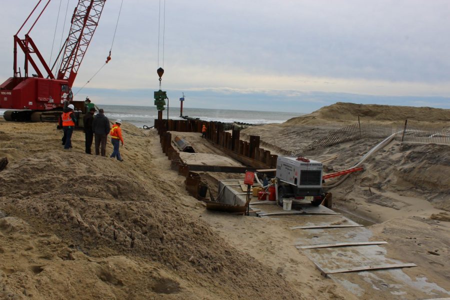 Wreck Pond underwent dune restoration in 2015 to connect the pond to the ocean through a 600 foot culvert.
https://creativecommons.org/licenses/by/2.0/