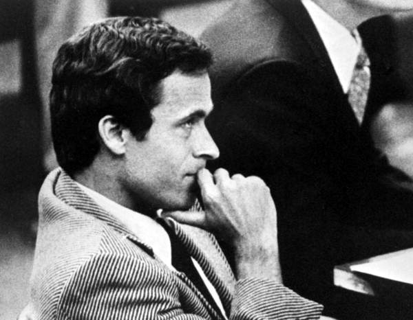 Serial killer Ted Bundy sits in court during his murder trial. Bundy is one of the many criminals covered in recent movies.
https://creativecommons.org/licenses/by/2.0/