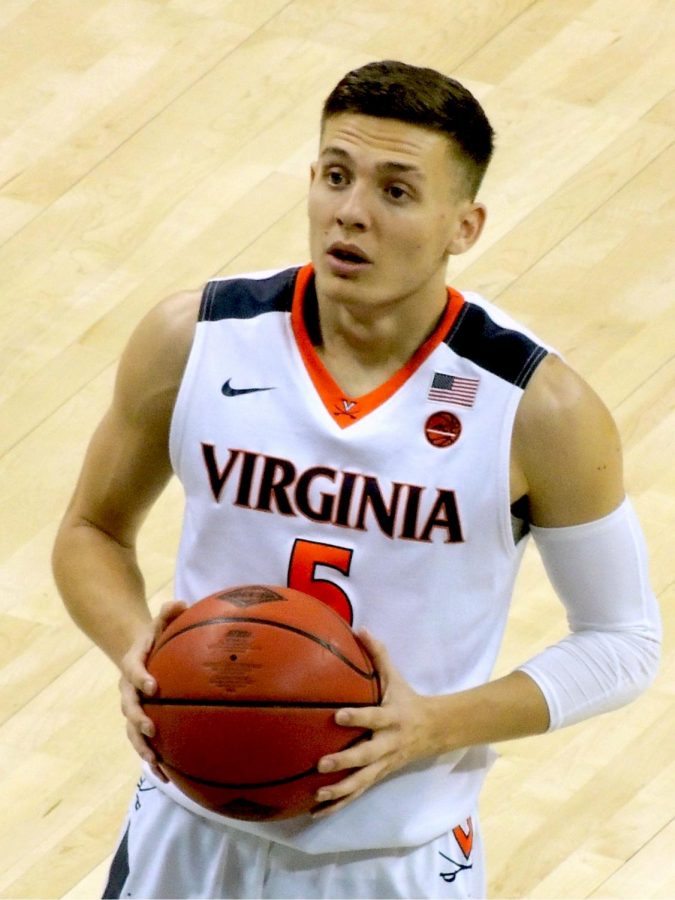 (pictured: Kyle Guy) The University of Virginia beat out Texas Tech to win the title.
(https://creativecommons.org/licenses/by-sa/4.0)]