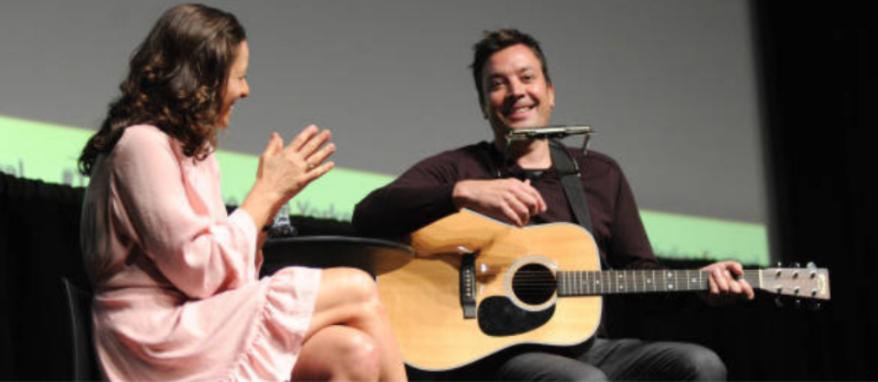 Jimmy Fallon talks with Ariel Levy about his journey from “Saturday Night Live” to “The Tonight Show” during the 2018 New Yorker
Festival. The New Yorker held similar panels virtually for the 2020 festival.
