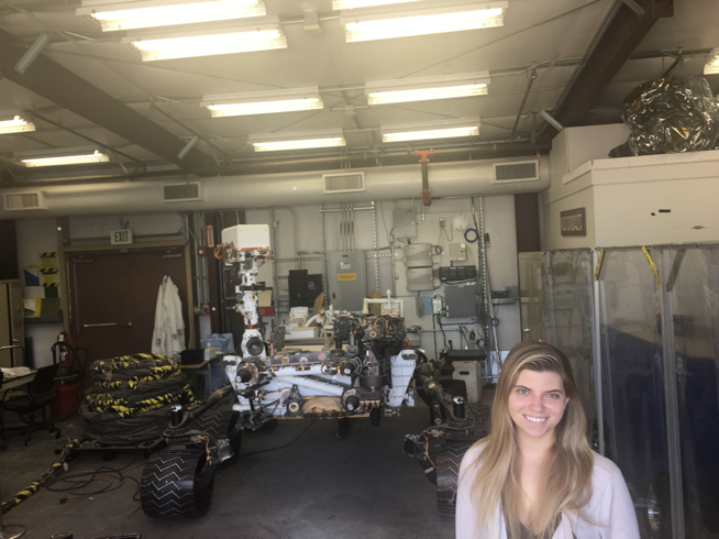 Class of 2011 alumna Shannon Towey is out of this world