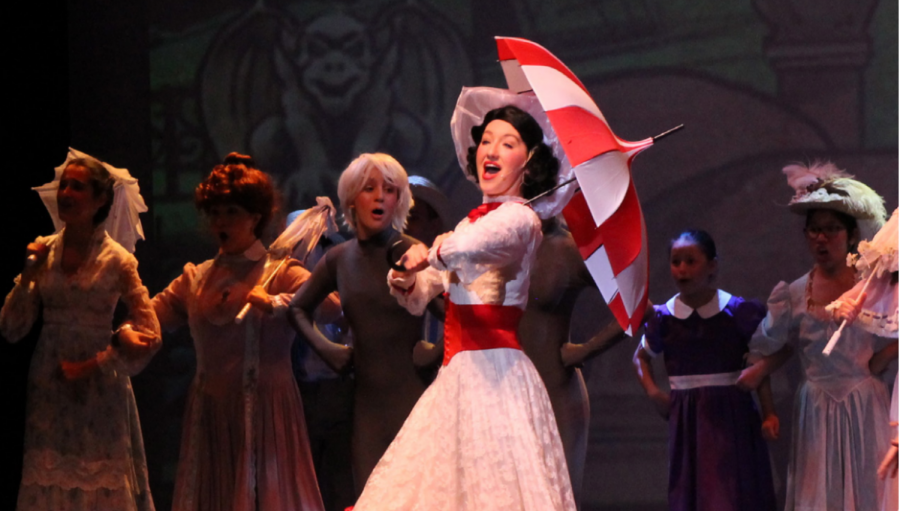 Lang steals the show as Mary Poppins at Count Basie Theater on March 3, 2020.
