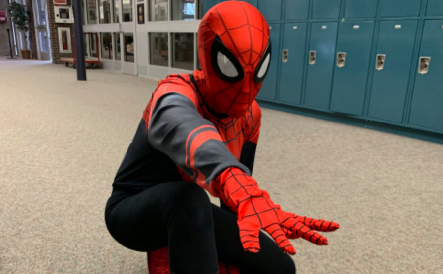 Brianna Driver dresses up in various superhero costumes for special occasions,
including the premier of Spider-Man: No Way Home.