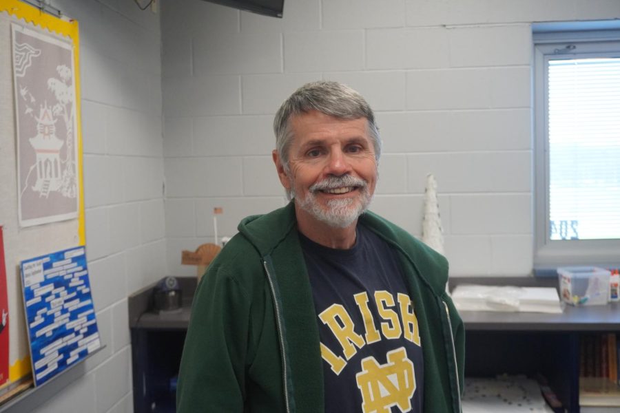 History teacher Thomas Ross, who has been a teacher for 22 years, is retiring
at the end of the school year.