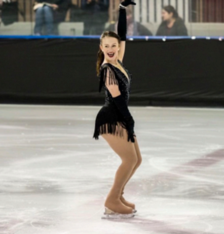 Senior Grace Wartmann will continue to figure skate while studying Criminology at the University of Maryland in the fall of 2023.