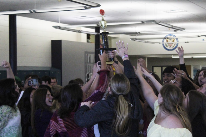 CHS class of 2025 celebrates their fifth spirit week win in a row.