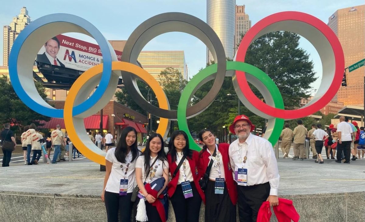 BLOT PHOTO COURTESY OF KATRINA HUNG.

Senior Katrina Hung and her SkillsUSA teammates represent CHS on the national stage in Atlanta, Georgia.