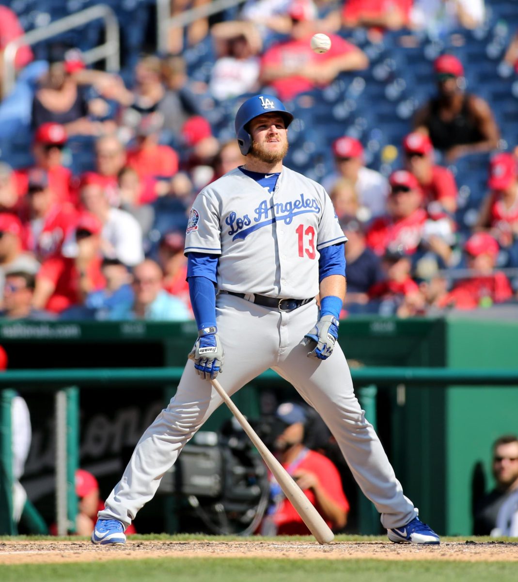 PHOTO OBTAINED FROM OPENVERSE THROUGH CREATIVE COMMONS. Max Muncy disagrees with umpire’s call. “Max Muncy May 20, 2018 (50121480882)” by All-Pro Reels from District of Columbia, USA is licensed under CC BY-SA 2.0.