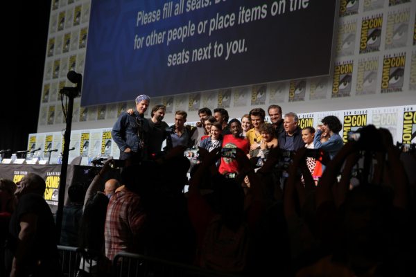 PHOTO OBTAINED FROM OPENVERSE THROUGH CREATIVE COMMONS.

The cast of “Stranger Things” at San Diego Comic-Con 2017. “SDCC2017 - Stranger Things Cast Photoshoot (3) (36109147106)” by William Tung from USA is licensed under CC BY-SA 2.0.